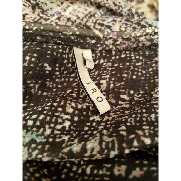 IRO Helena Sheath Dress Cap Sleeve Ruched Mini - Picture 4 of 5